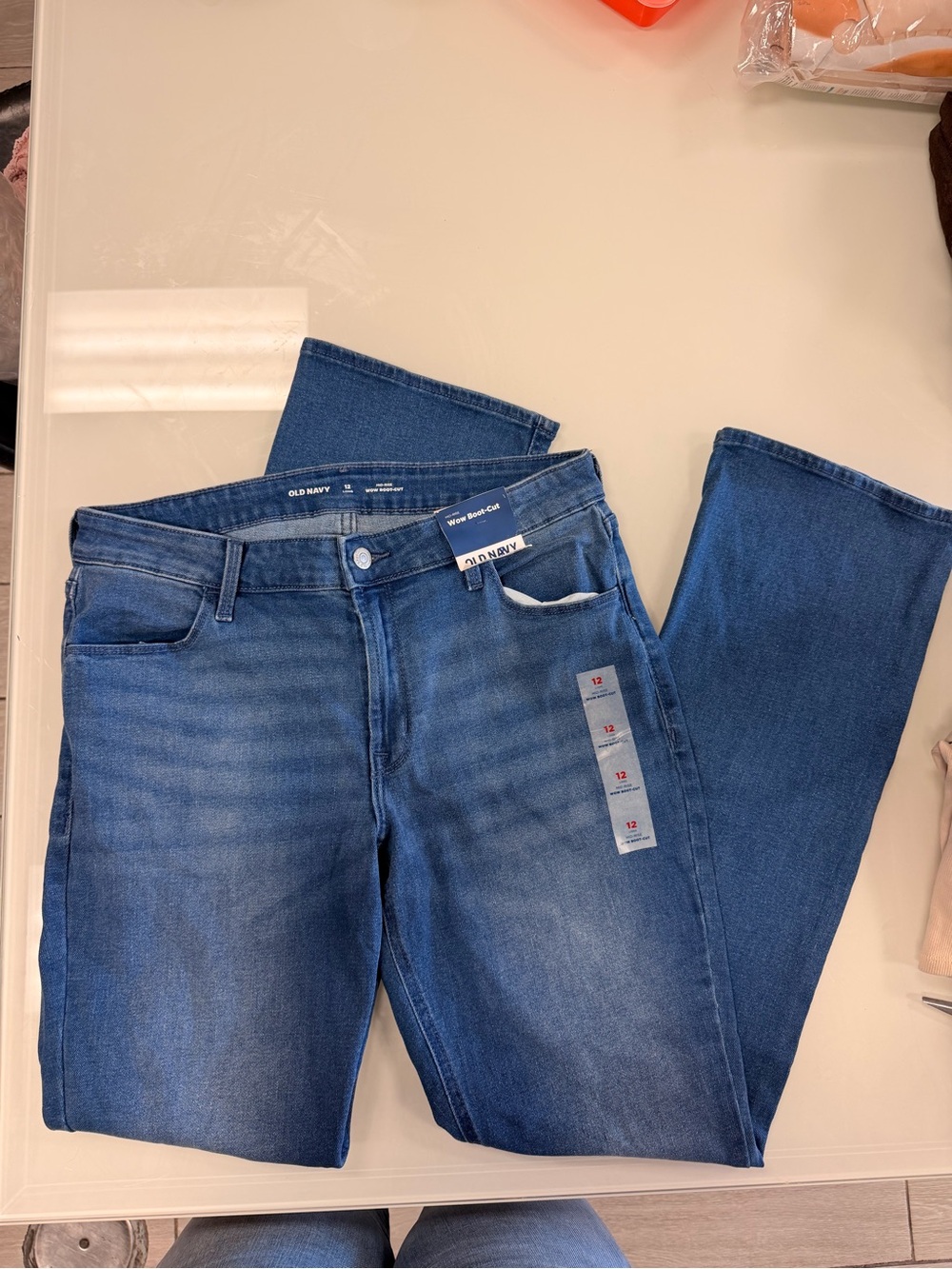 Old Navy Dark Blue Boot-Leg Women's Jeans